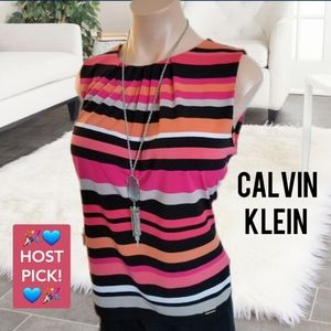 Calvin Klein sleeveless blouse